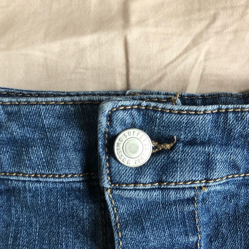 Cute Mossimo Button Up Jean Skirt - Picture 2 of 5